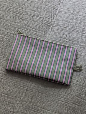NWOT Baggu Small Go Pouch Candy Shop Stripes